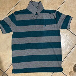 PACIFIC POLO CLUB Men's Slim Fit Short Sleeve Stripes Polo Shirt